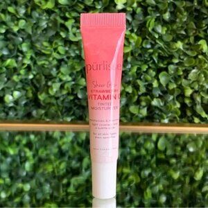PURLISSE Sheer Glow Strawberry Vitamin C Tinted Moisturizer (Light Medium) NEW!